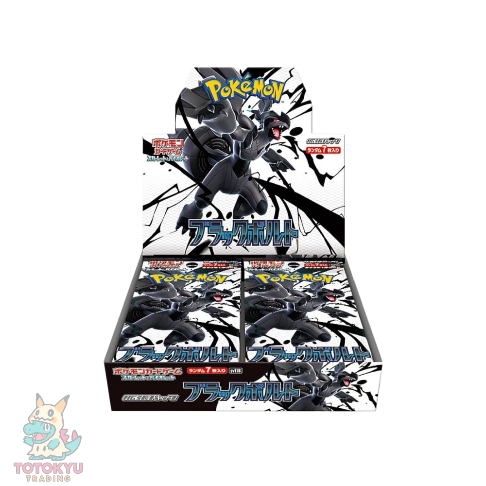 Japanese Pokemon TCG: SV11b Black Bolt Booster Box