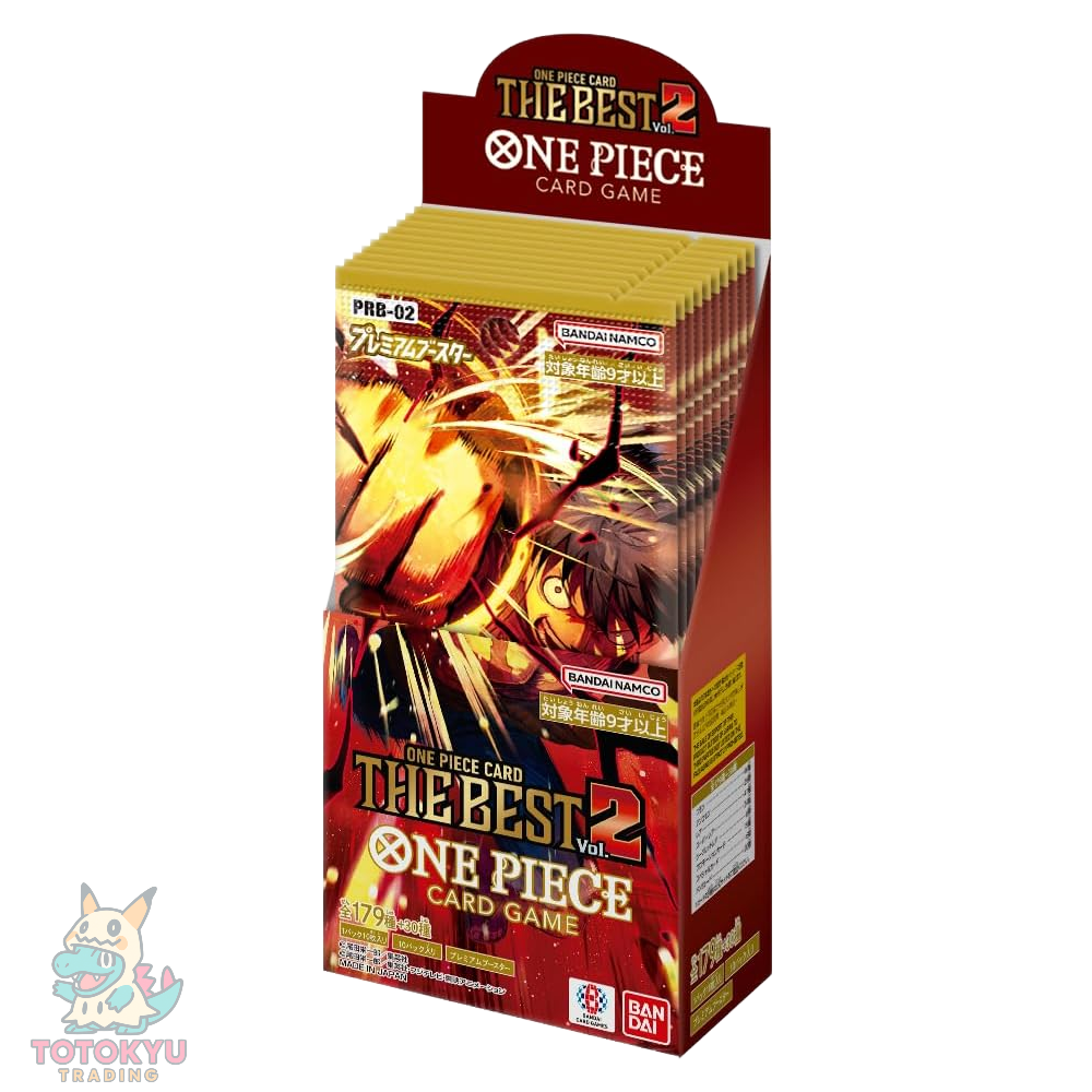 Pre-Order: Japanese One Piece TCG: PRB-02 PREMIUM BOOSTER The Best Vol. 2 (7/26/25)