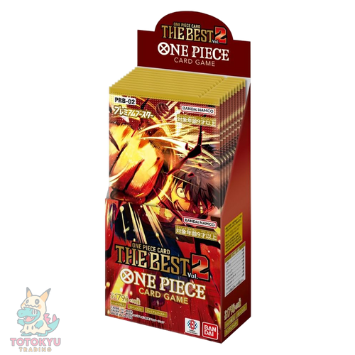 Japanese One Piece TCG: PRB-02 PREMIUM BOOSTER The Best Vol. 2